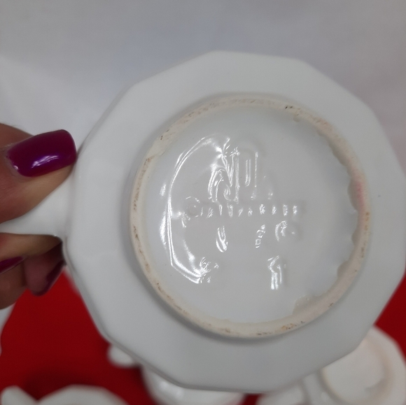 Vintage Pfaltzgraff Christmas Heritage Coffee Mug & Saucer Set of 8 Discontinued - Picture 9 of 12